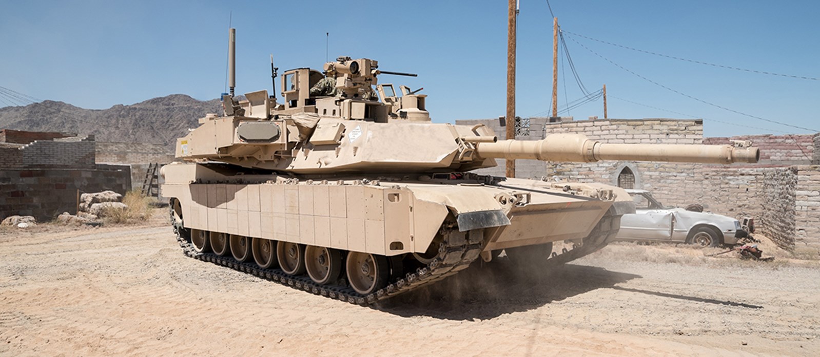 Abrams Tank with 3rd Generation FLIR Sensors